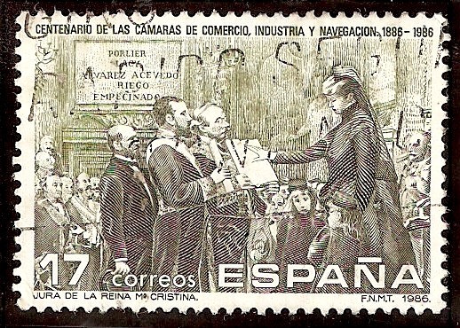 I Centenario de la creación de las Cámaras de Comercio, Industria y Navegación. Jura de la Reina Mar