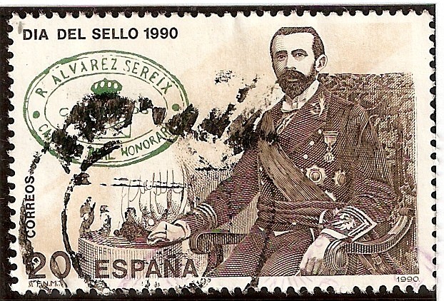 Día del Sello. Rafael Álvarez Sereix y franquicia postal