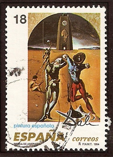 Poesía de América o de los Atletas Cósmicos. Salvador Dalí