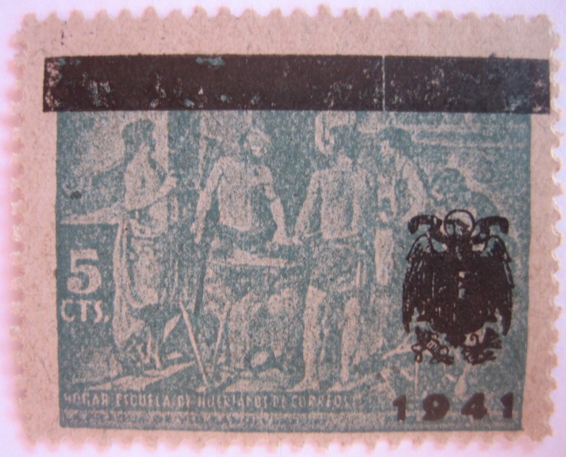 dia del huerfano postal.NO EXPENDIDOS.