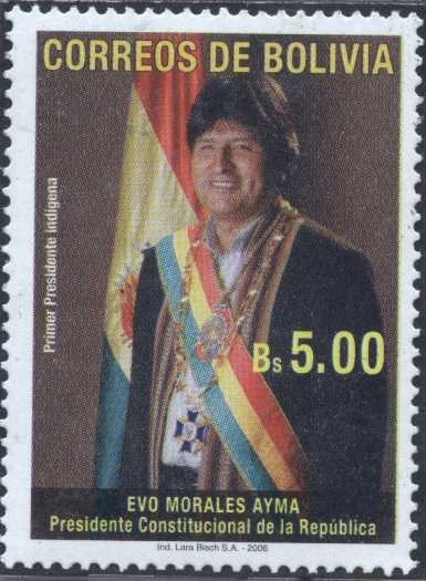 Evo Morales Ayma - Presidente Constitucional de Bolivia