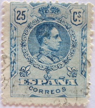 alfonso XIII.tipo medallon