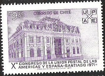 X CONGRESO DE LA UNION POSTAL DE LAS AMERICAS Y ESPAÑA - CORREO CENTRAL