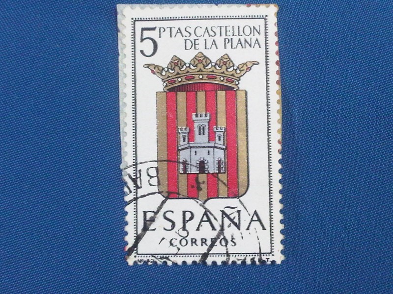 Escudos de Capitales de provincias de España.-CASTELLON  DE  LA PLANA