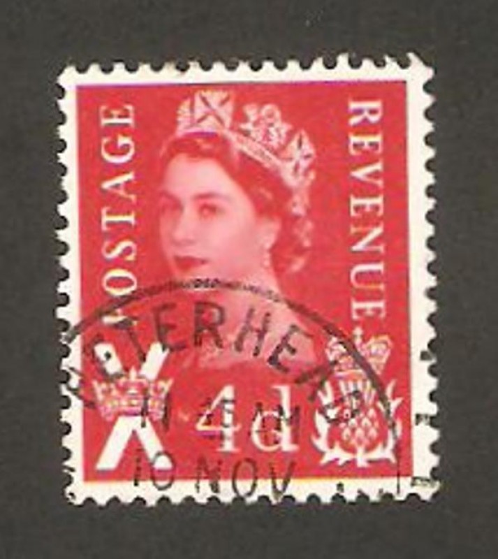 elizabeth II, emisión regional de Escocia