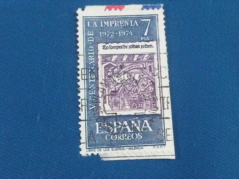 V.centenario de la imprenta 1972/74.Libro de los sueños.E2165