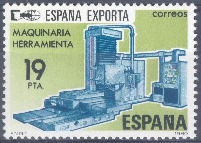 ESPAÑA 1980_2566 España exporta. Scott 2206