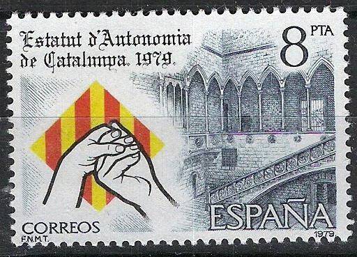 2546 Proclamación del Estatuto de Autonomía de Cataluña.