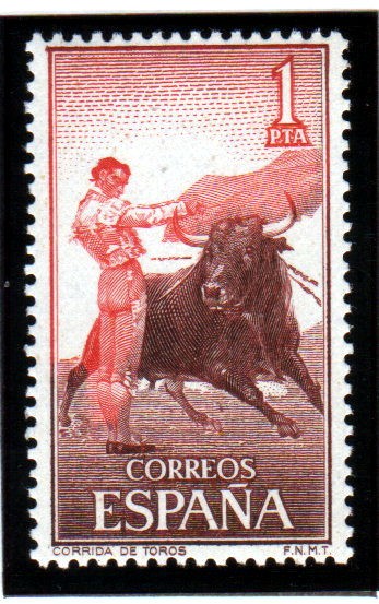 1960 Tauromaquia: Pase por alto Edifil 1261