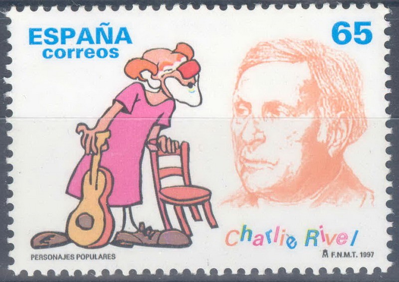 ESPAÑA 1997_3489 Personajes populares. Scott 2896