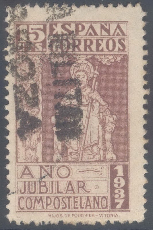 ESPAÑA 1937_833.02 Año Santo Compostelano