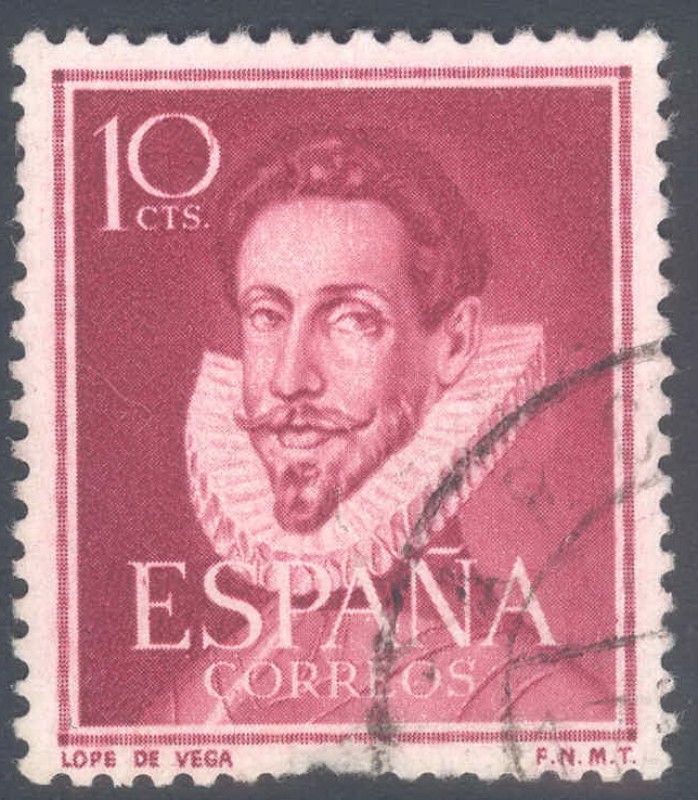 ESPAÑA 1951_1072.01 Literatos.  