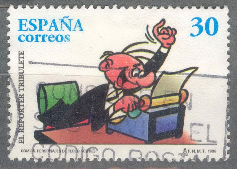 ESPAÑA 1996_3436 Cómics.  Personajes de tebeo. 