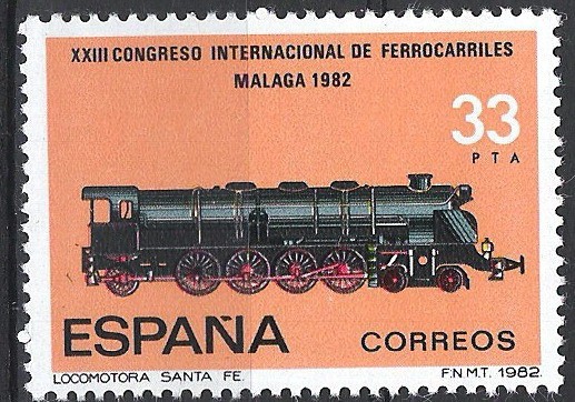 2672  XXIII  Congreso Internacional de Ferrocarriles, Málaga.