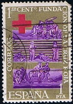 1534  Centenario de la Cruz Roja Internacional