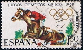 1886  XIX Juegos Olimpicos en Mejico (Hipico)