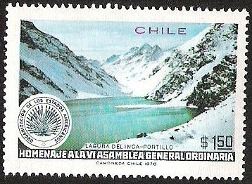 ASAMBLEA GENERAL DE LA O.E.A - LAGUNA DEL INCA PORTILLO