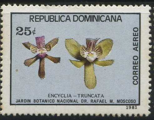 Scott C351 - Jardín Botánico Nacional - Encyclia Truncata