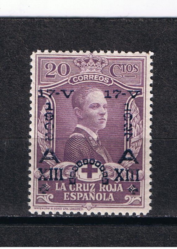 Edifil  354  XXV Aniver. de la Jura de la Constitución por Alfonso XIII.   