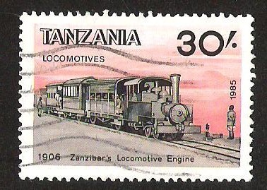 LOCOMOTIVES - ZANZIBERS LOCOMOTIVE ENGINE