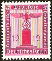 DEUTSCHES REICH - DIENFMARKE - AGUILA DEL REICH