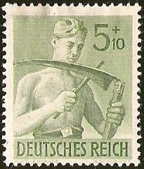 DEUTSCHES REICH - ANIVERSARIO SERVICIO DE TRABAJO ALEMAN