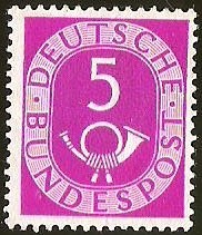 DEUTSCHES BUNDESPOST - CUERNO POSTAL