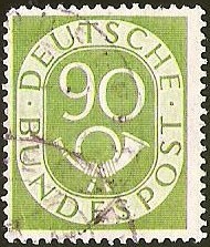 DEUTSCHES BUNDESPOST - CUERNO POSTAL