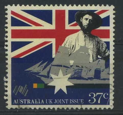 Scott 1082 - Tema conjunto Australia-Reino Unido