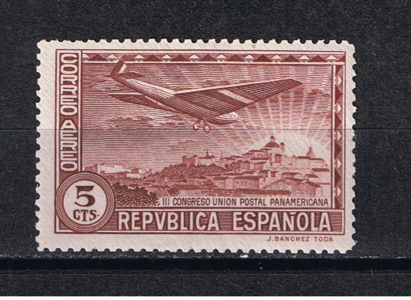 Edifil 614   III Congreso de la Unión Postal Panamericana.  