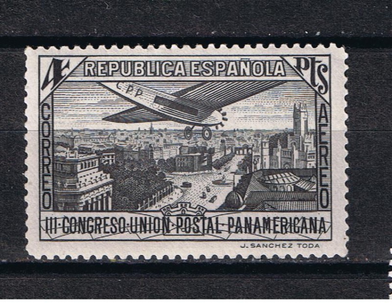 Edifil  619  III Congreso de la Unión Postal Panamericana.  