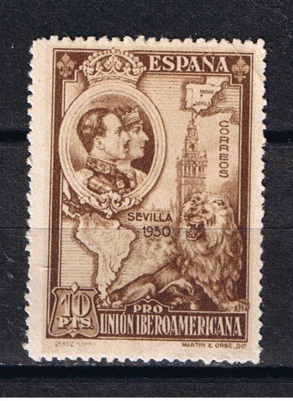 Edifil  580  Pro Unión Iberoamericana.  