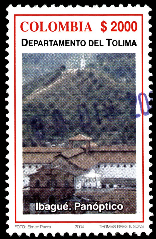 EMISIÓN POSTAL SERIES DEPARTAMENTOS DE COLOMBIA - TOLIMA