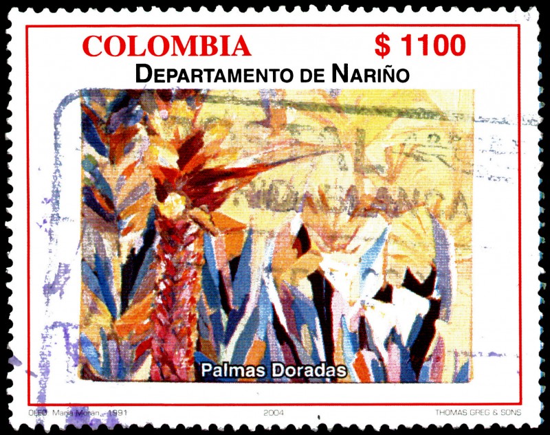 EMISIÓN POSTAL SERIES DEPARTAMENTOS DE COLOMBIA - NARIÑO