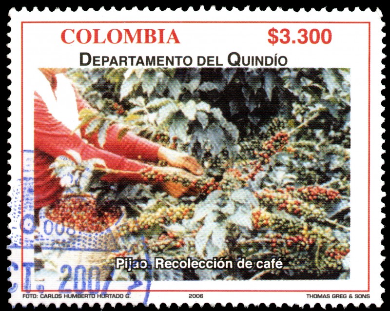 EMISIÓN POSTAL DEPARTAMENTOS DE COLOMBIA - QUINDÍO