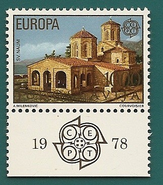 EUROPA  CEPT - Monasterio de San Naum -Macedonia