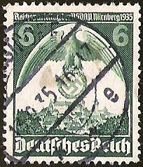 DEUTSCHES REICH - NURNBERG - CONGRESO. WZ  - EVASTICAS 