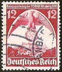 DEUTSCHES REICH - NURNBERG - CONGRESO. WZ  - EVASTICAS 