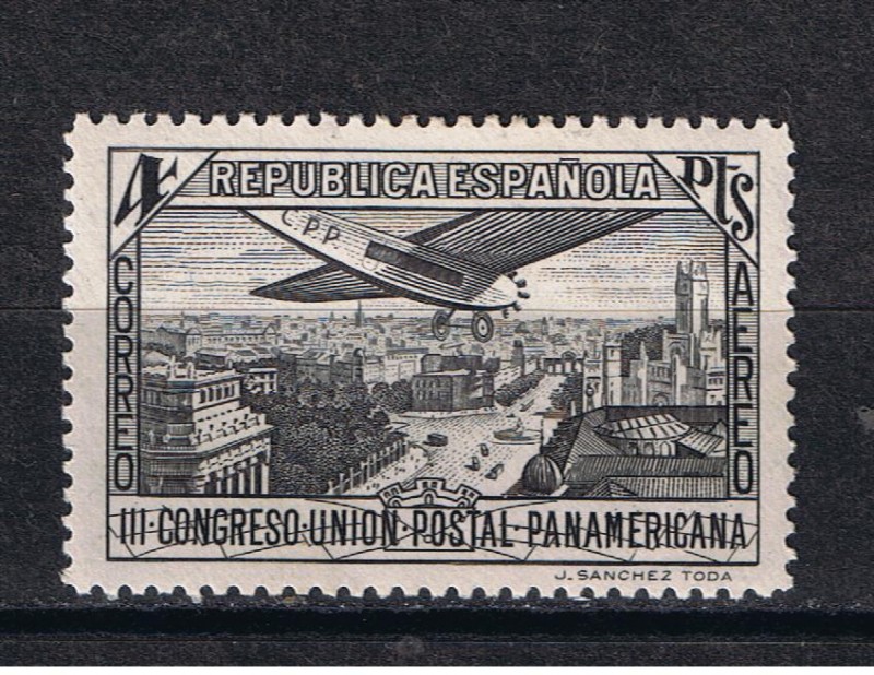 Edifil  619  III Congreso  de la Unión Postal Panamericana.  