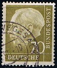 Scott  716  Pres. Theodor Heuss (3)