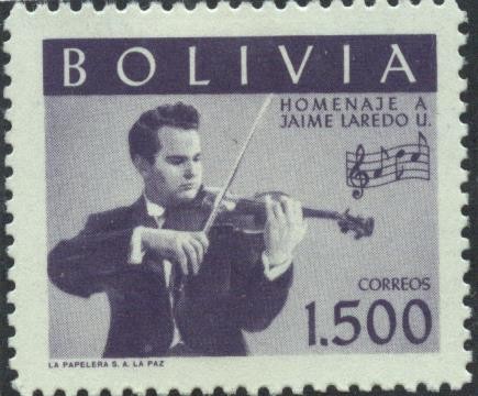 Homenaje al violinista boliviano, Jaime Laredo Unzueta