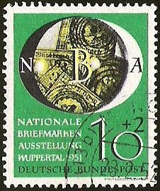 DEUTSCHE BUNDES POST - NATIONALE BRIEFMARKEN AUSSTELLUNG WUPPERTAL