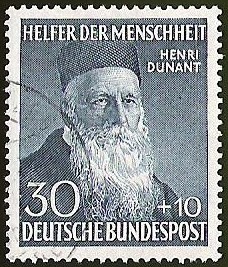 DEUTSCHE BUNDES POST - HENRI DUNANT