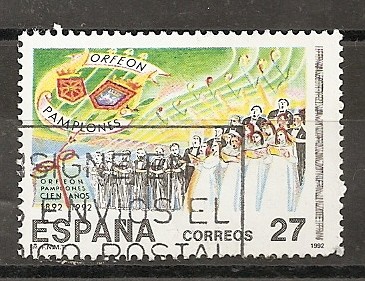 I centenario del Orfeón Pamplonés.