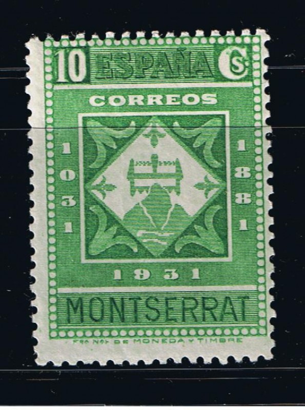 Edifil  639  IX  Centenario de la Fundación del Monasterio de Montserrat.   