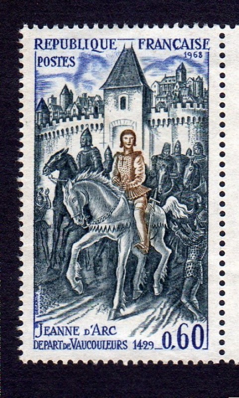 JEANNE D'ARC DEPART DE VAUCOULEURS 1429