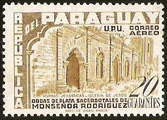 BODAS DE PLATA SACERDOTALES DE MONSEÑOR RODRIGUEZ - RUINAS JESUITICAS IGLESIA DE JESUS