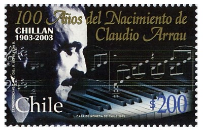 100 Años Nacimiento Claudio Arrau