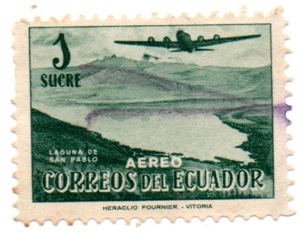 LAGUNA de SAN PABLO-Aereo