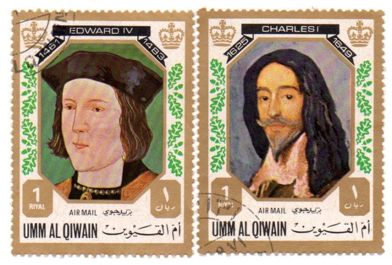 Air Mail-CHARLES I Y EDWARD IV